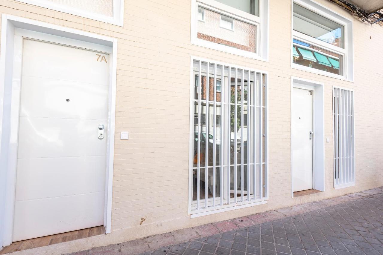 New 1 Min Metro, Cozy 1 Bed Close To Downtown, Wifi A Madrid Buitenkant foto