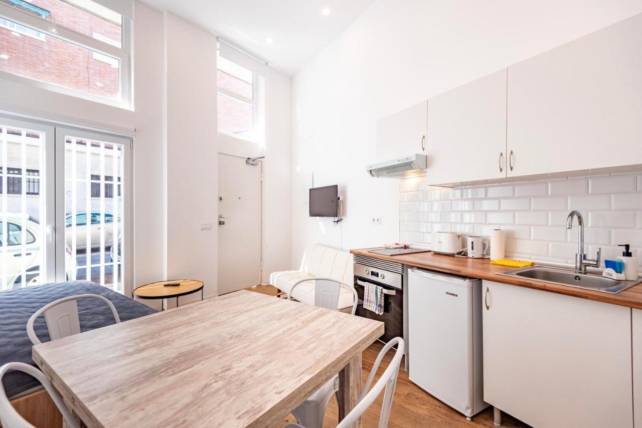 New 1 Min Metro, Cozy 1 Bed Close To Downtown, Wifi A Madrid Buitenkant foto